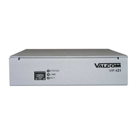 Valcom VIP-821 user guide Valcom VIP-821 user guide
