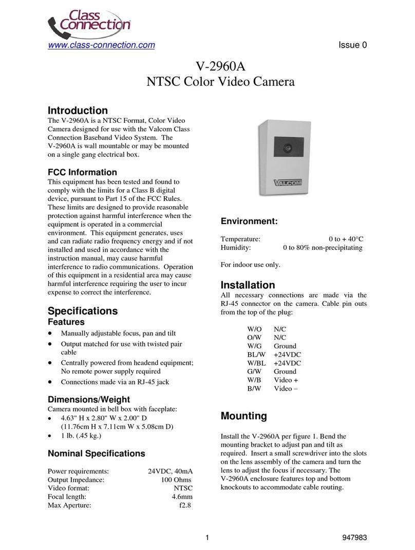 Valcom V-2960A User manual