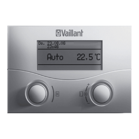 Vaillant VRT 392f User manual
