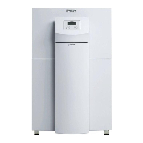 Vaillant geoTHERM VWS installation instructions Vaillant geoTHERM VWS installation instructions