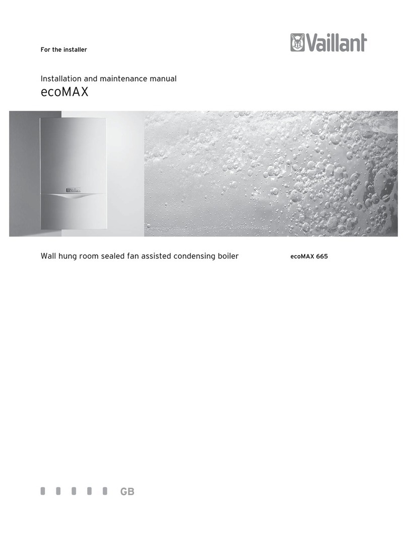 Vaillant ecoMAX 665 Manual