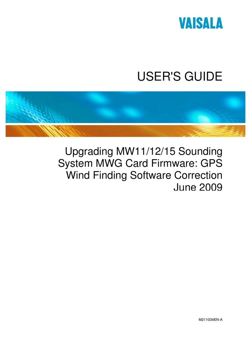 Vaisala MW11 user guide