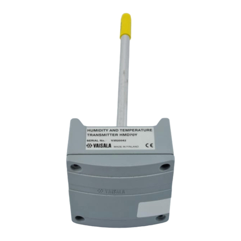 Vaisala HUMICAP HMD70U operating manual