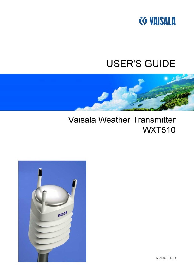 Vaisala WXT510 user manual