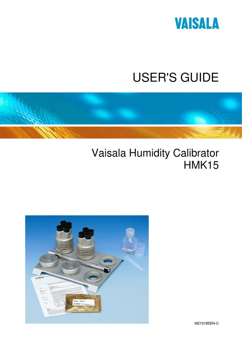 Vaisala HMK15 user guide