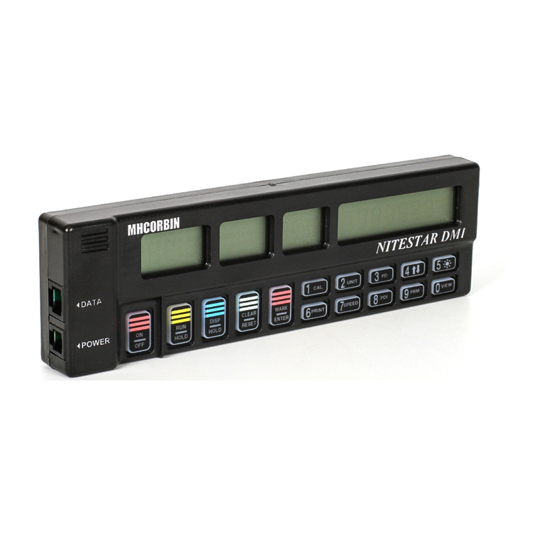 NU-METRICS NITESTAR Installation & operation  reference guide