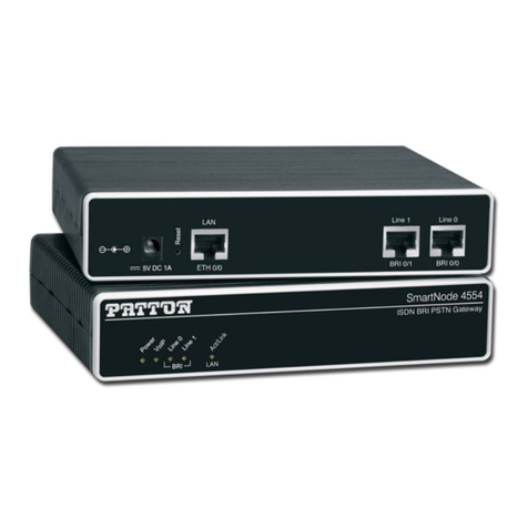 Patton SmartNode 4554 User manual