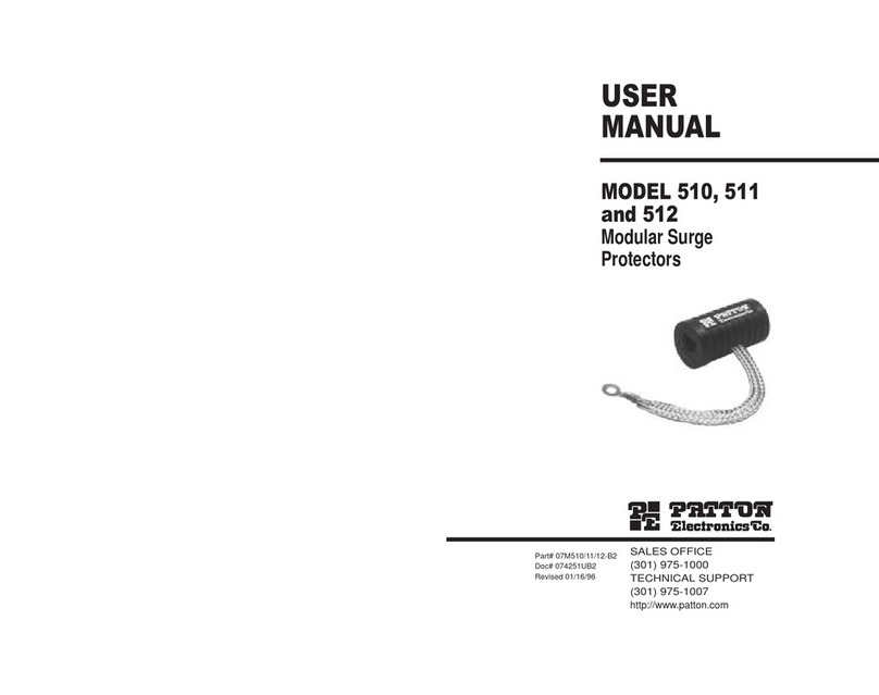 Patton electronics 510 user manual