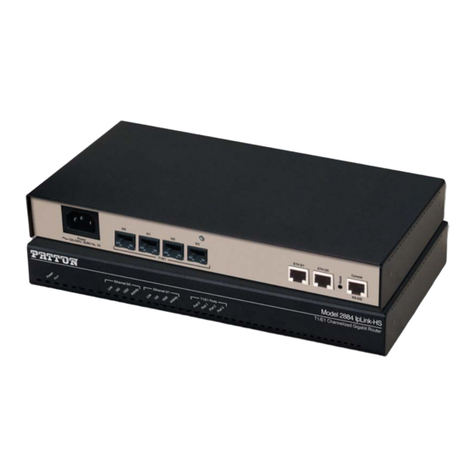 Patton electronics IpLink 2884 User manual