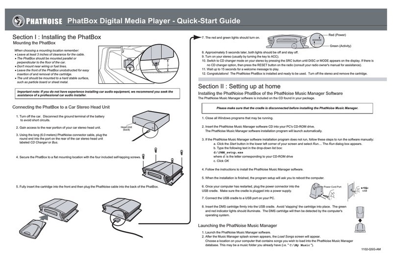 PhatNoise PhatBox quick start guide