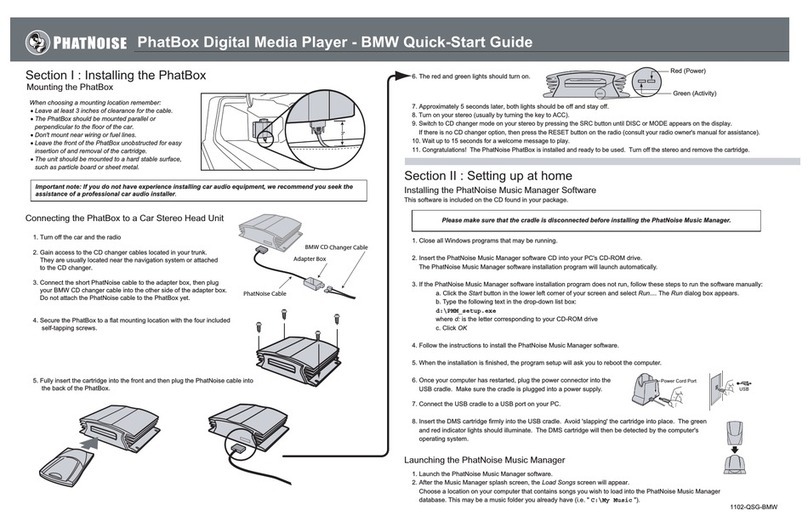 PhatNoise PhatBox quick start guide