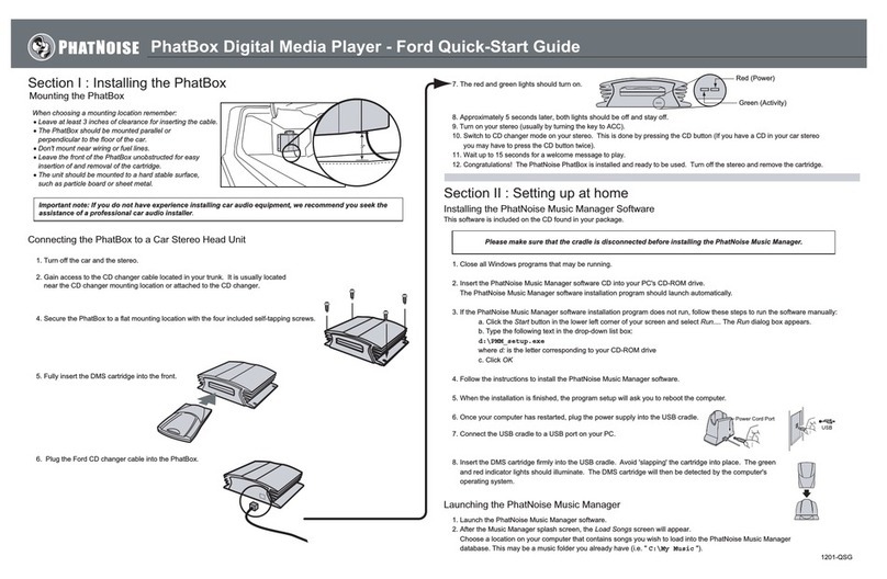 PhatNoise PhatBox quick start guide