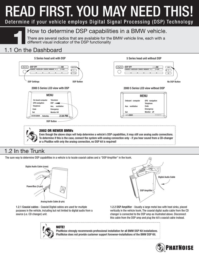 PhatNoise DSP Kit User manual