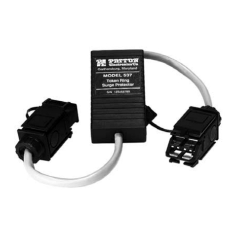 Patton electronics 537 user manual Patton electronics 537 user manual