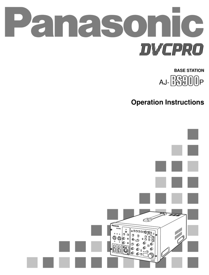 Panasonic AJ-BS900P operating instructions