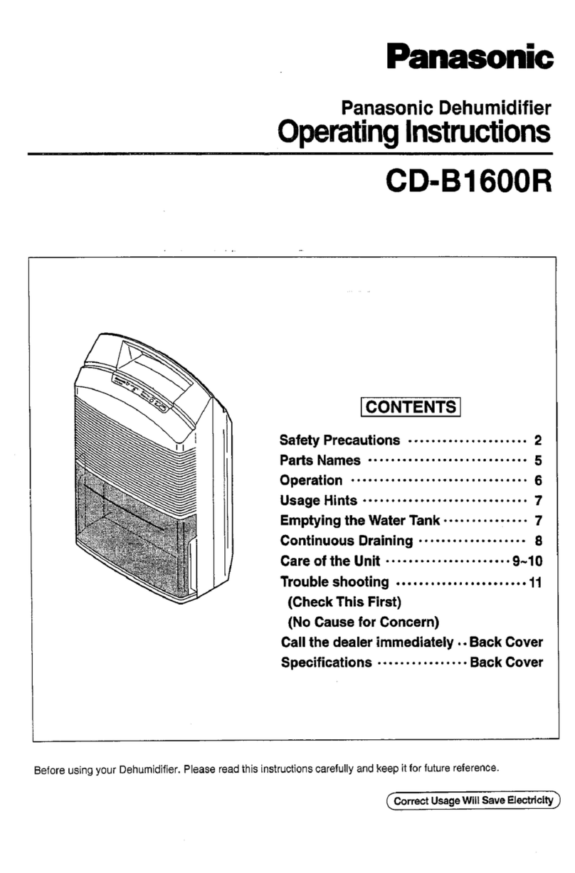 Panasonic CD-B1600R operating instructions