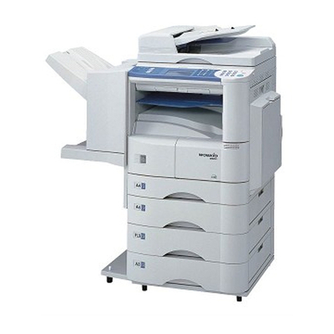Panasonic DP-2500 User manual
