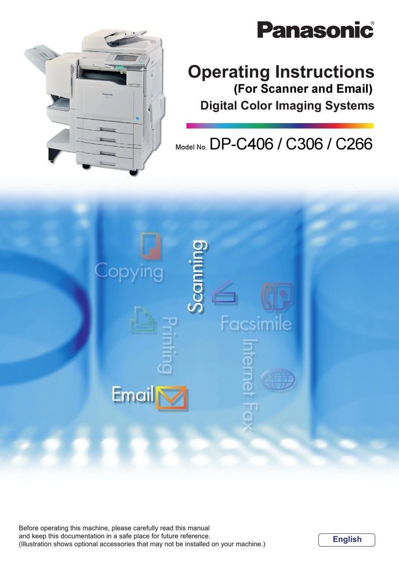 Panasonic DP-C266 User manual