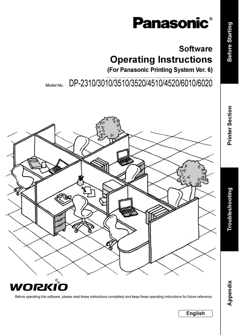 Panasonic Workio DP-2310 User manual