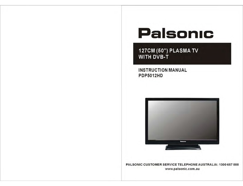 Palsonic PDP5012HD User manual Palsonic PDP5012HD User manual
