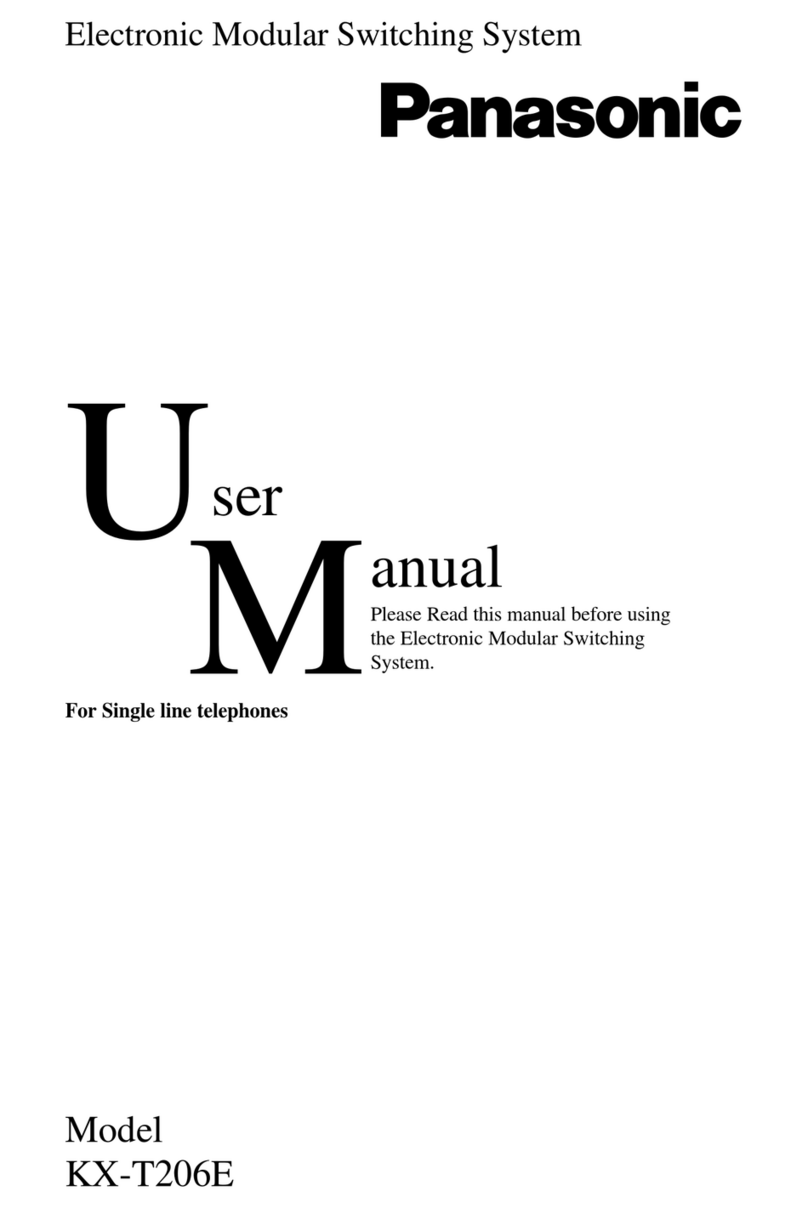 Panasonic KX-T206E user manual Panasonic KX-T206E user manual