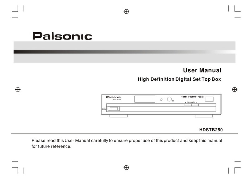 Palsonic HDSTB250 user manual