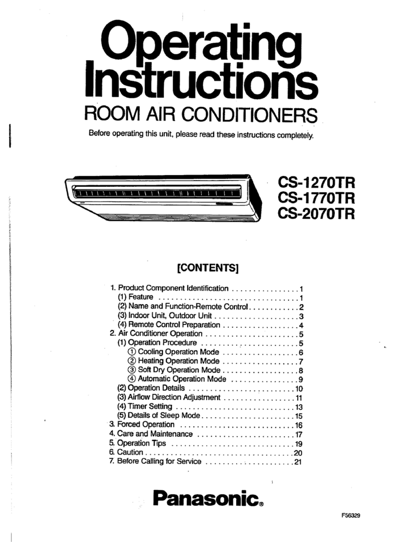 Panasonic CS-1270TR User manual Panasonic CS-1270TR User manual