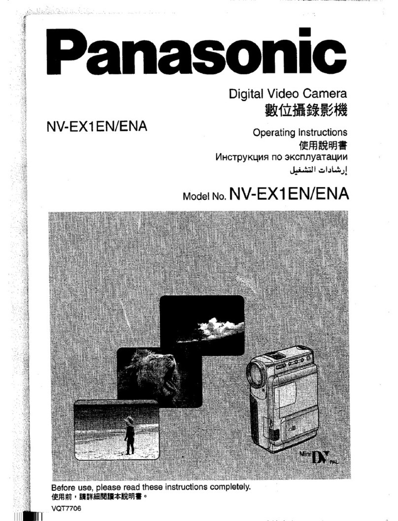 Panasonic NV-EX1EN User manual
