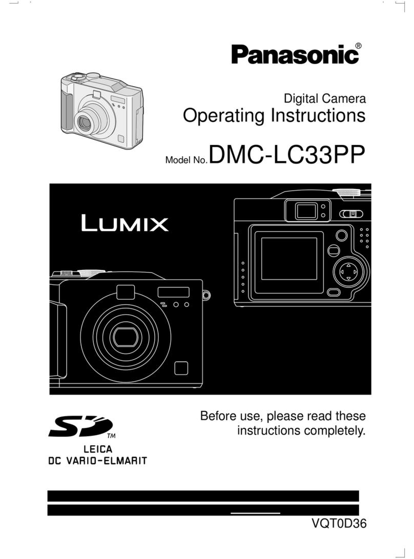 Panasonic Lumix DMC-LC33PP User manual