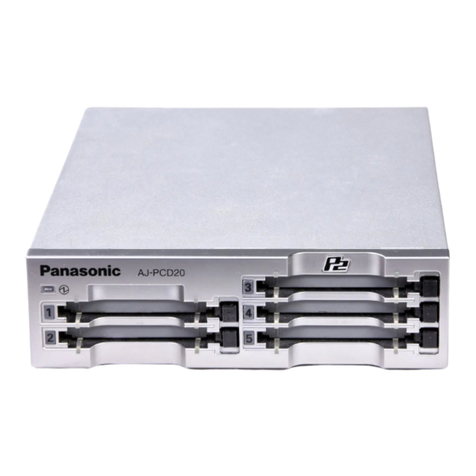 Panasonic AJ-PCD10E operating instructions