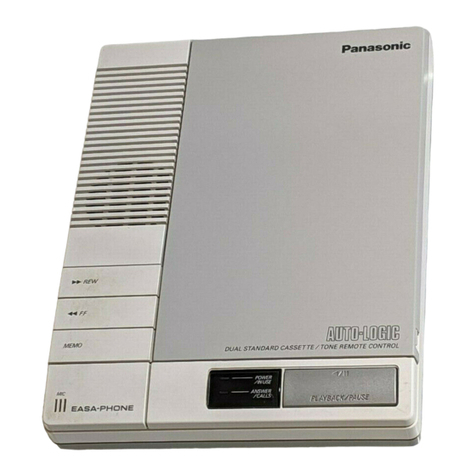 Panasonic EASA-PHONE KX-T1450 User manual