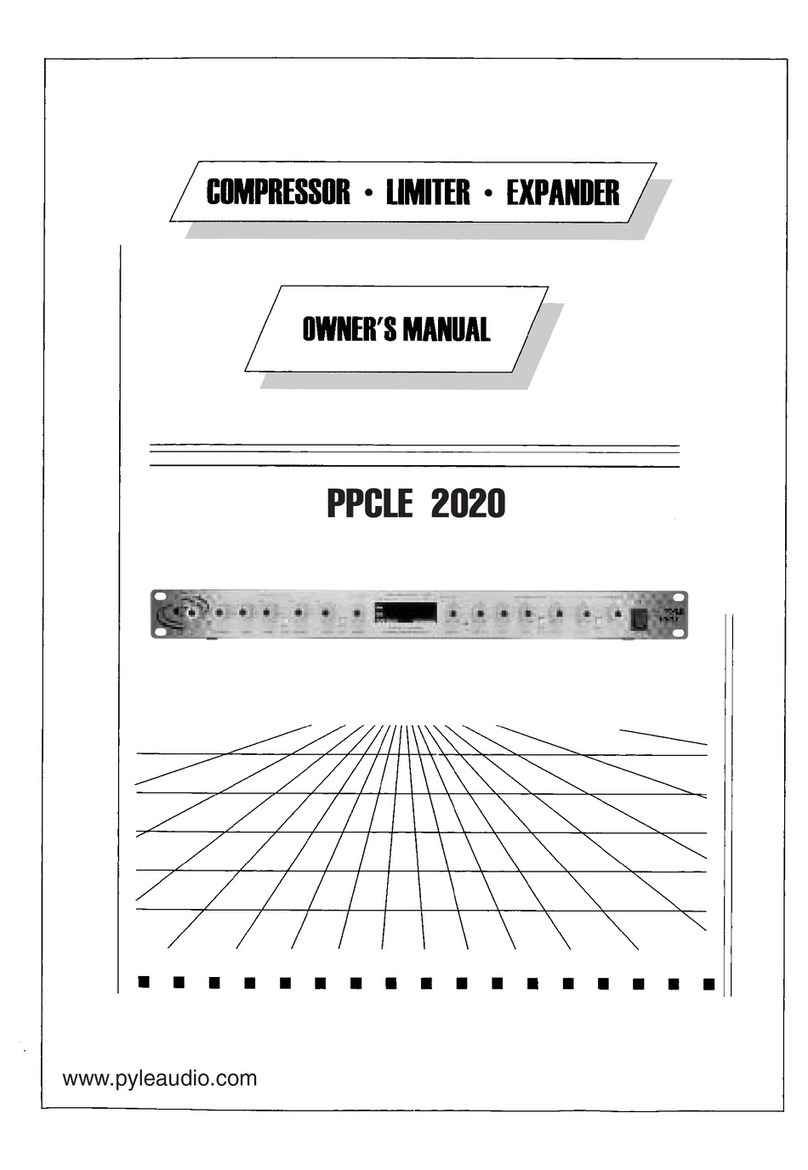 Pyle Pro PPCLE 2020 owner's manual