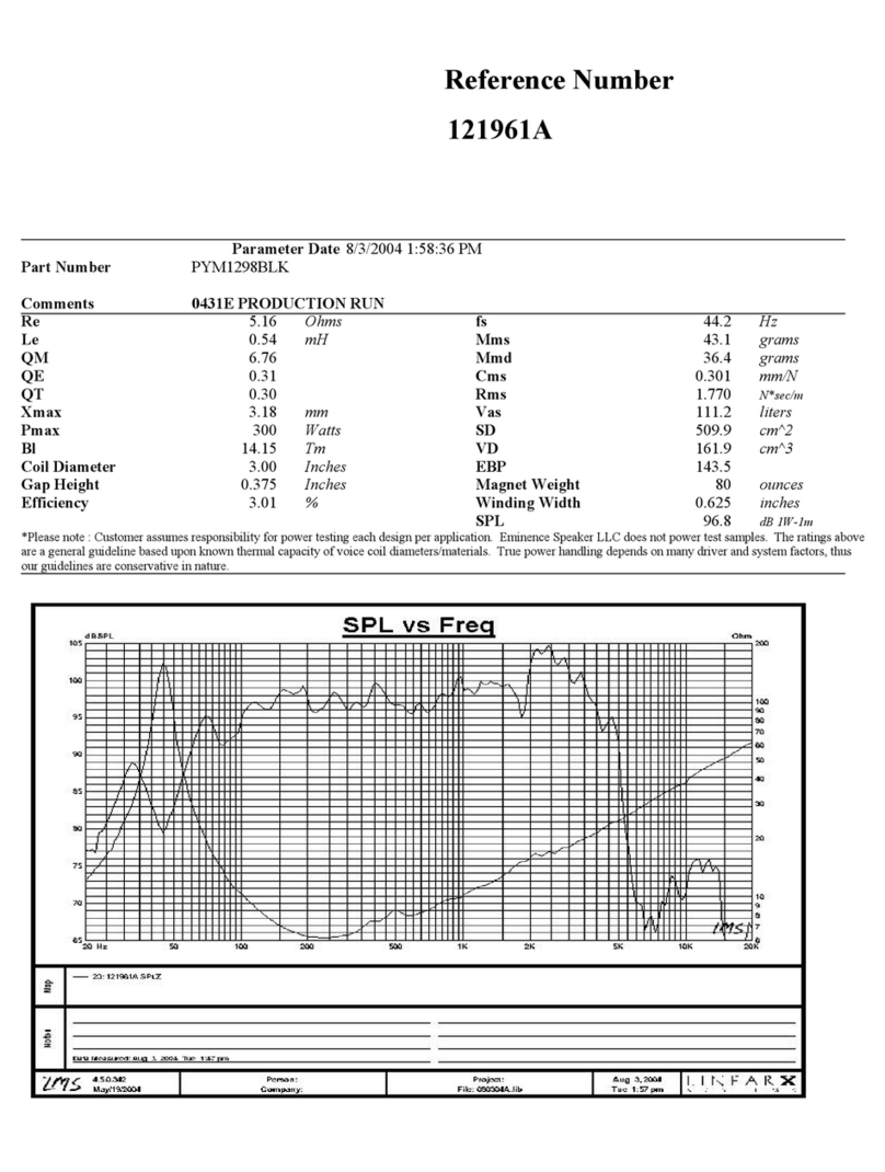 PYLE Audio PYM1298 owner's manual