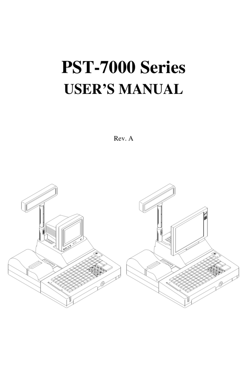 POSIFLEX PST-7000 Series User manual