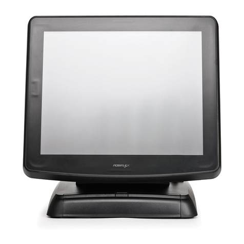 POSIFLEX Jiva TP-8000 User manual