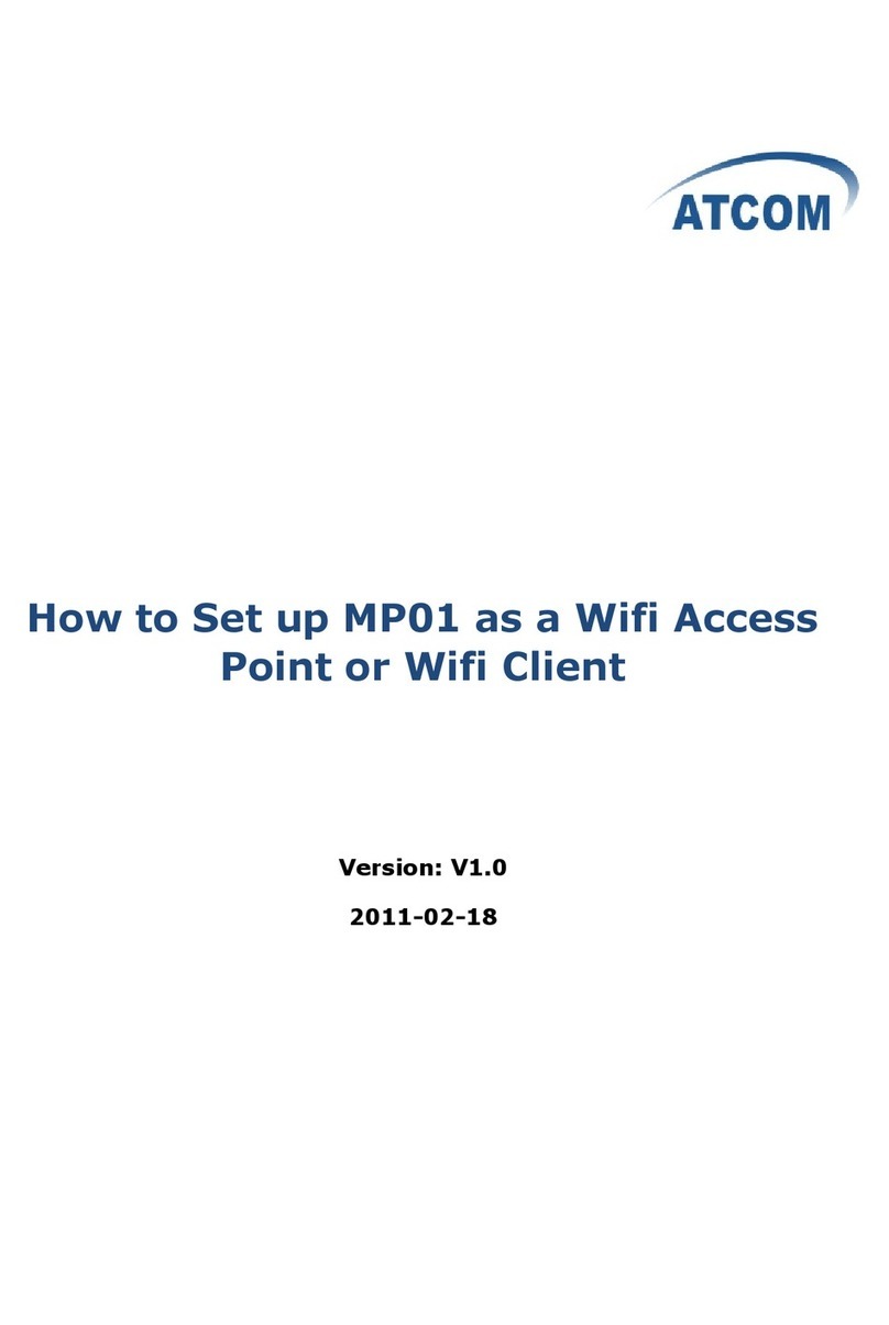 ATCOM MP01 Setup guide