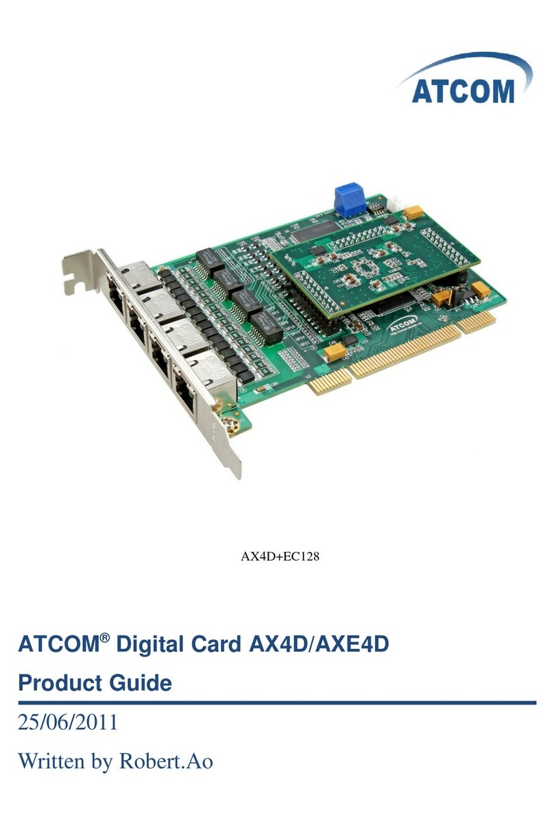 ATCOM AX4D Product guide
