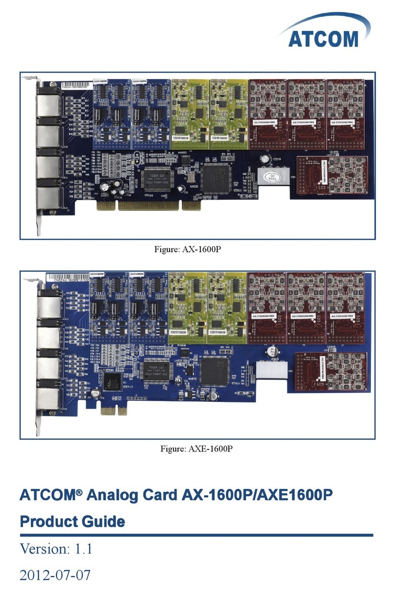 ATCOM AX-1600P Product guide