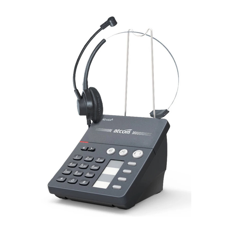 ATCOM AT800 Series user manual