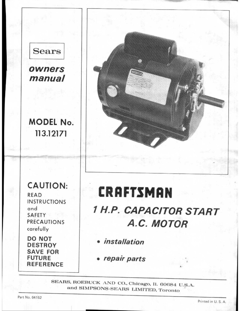 Craftsman 113.12171 Use and care manual