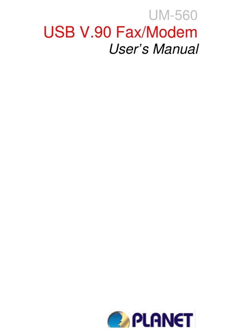 Planet UM-560 User manual