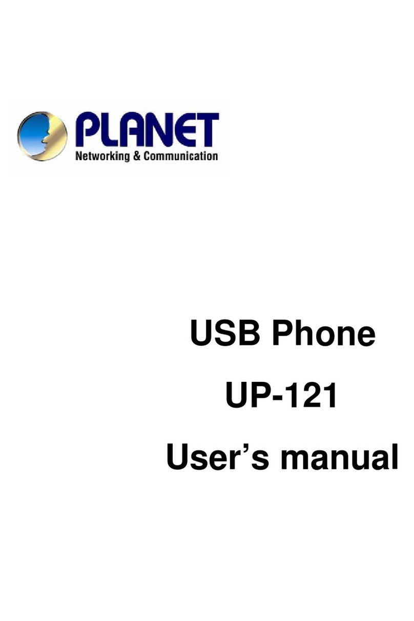 Planet UP-121 User manual