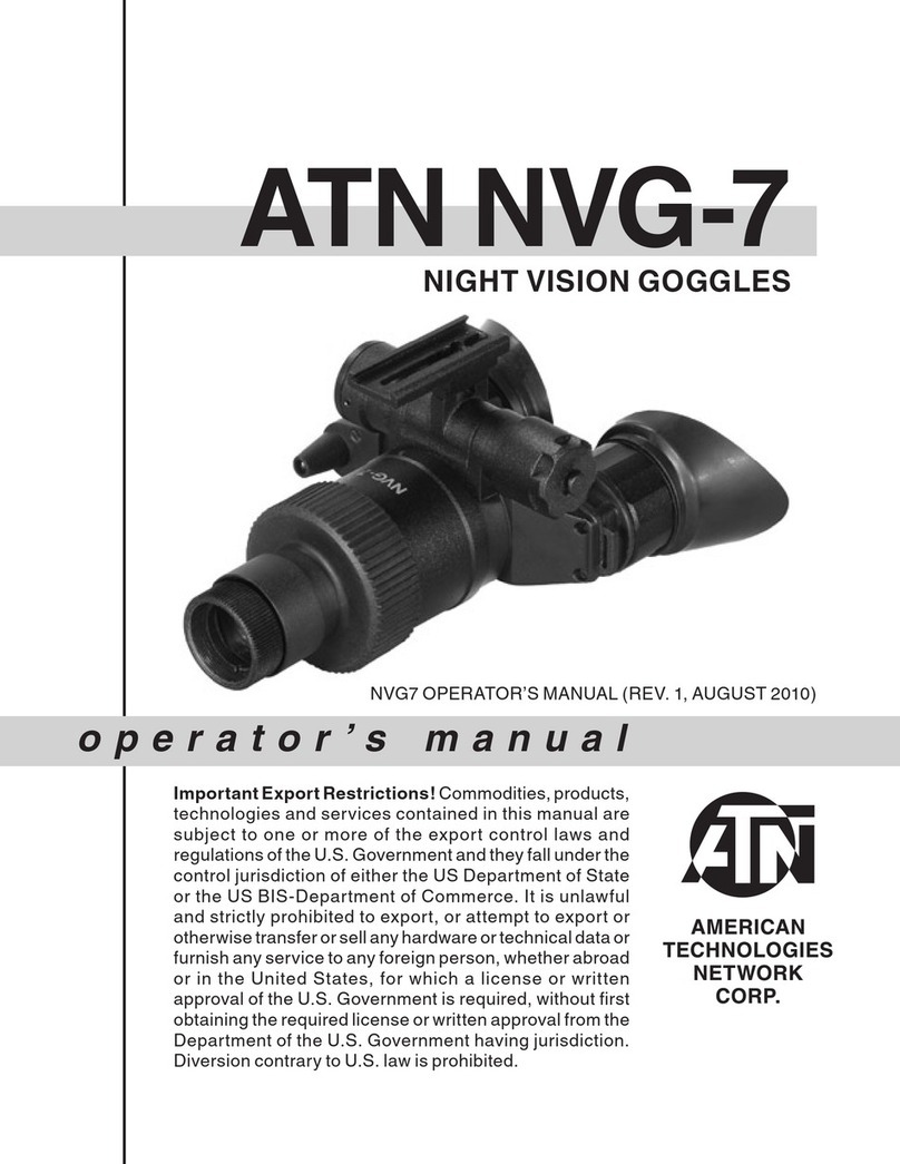 ATN NVG-7 Operator's manual