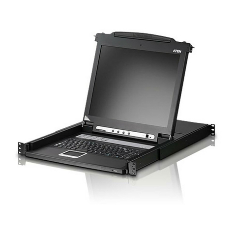 ATEN Slideaway CL5708 User manual