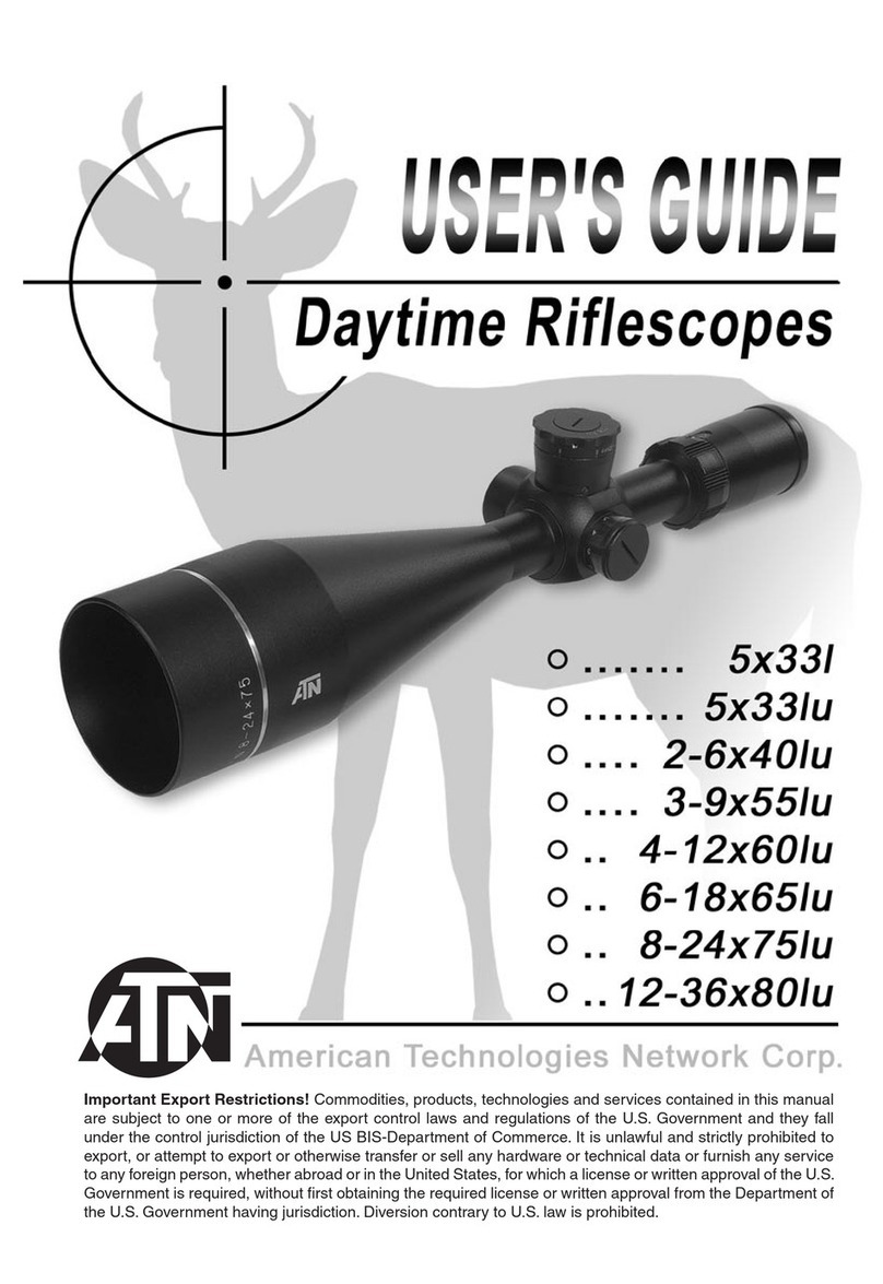 ATN Daytime Series User manual ATN Daytime Series User manual