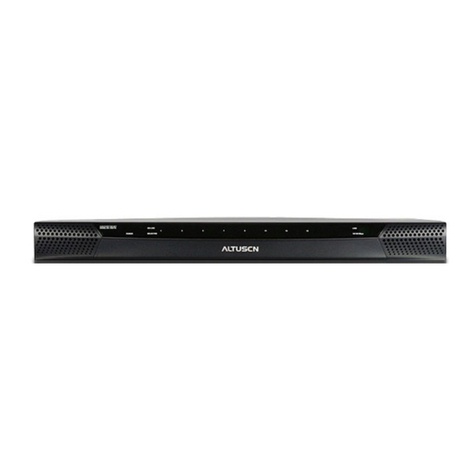 Altusen Altusen KVM on Net KN2108 user manual