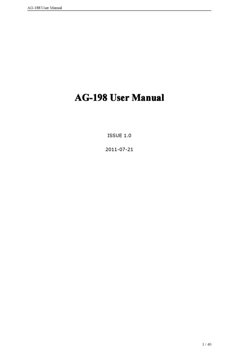 ATCOM AG-198 User manual
