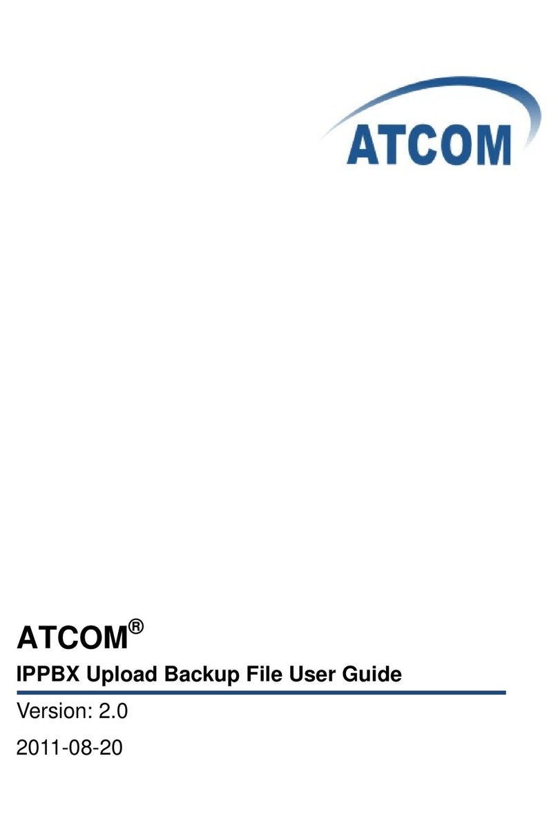ATCOM IPPBX user guide