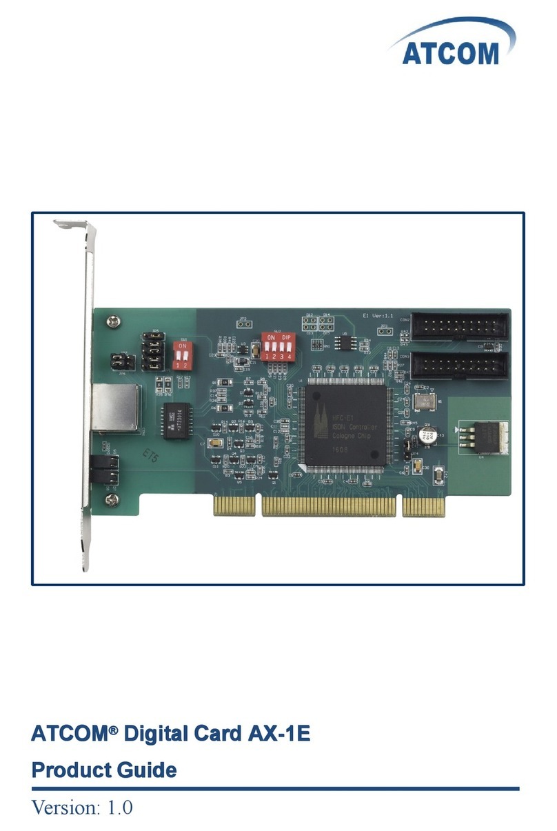 ATCOM AX-1E Product guide