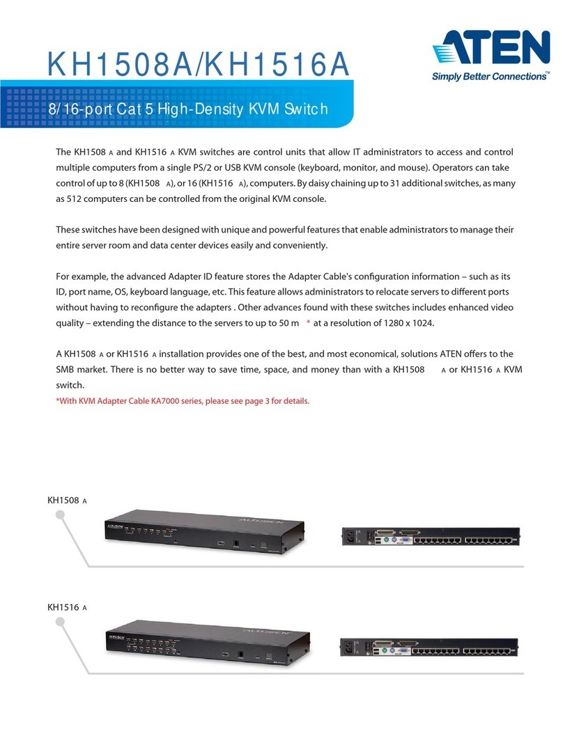 ATEN Altusen KH1508a specification ATEN Altusen KH1508a specification